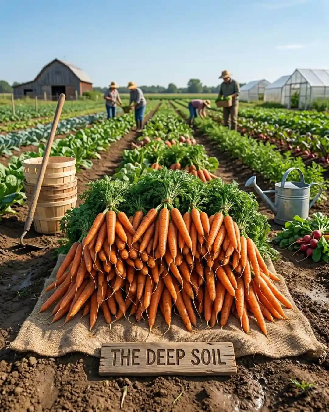 Carrots, fresh fresh vegetables