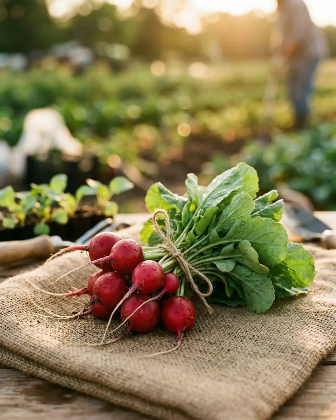 Radish, fresh fresh vegetables