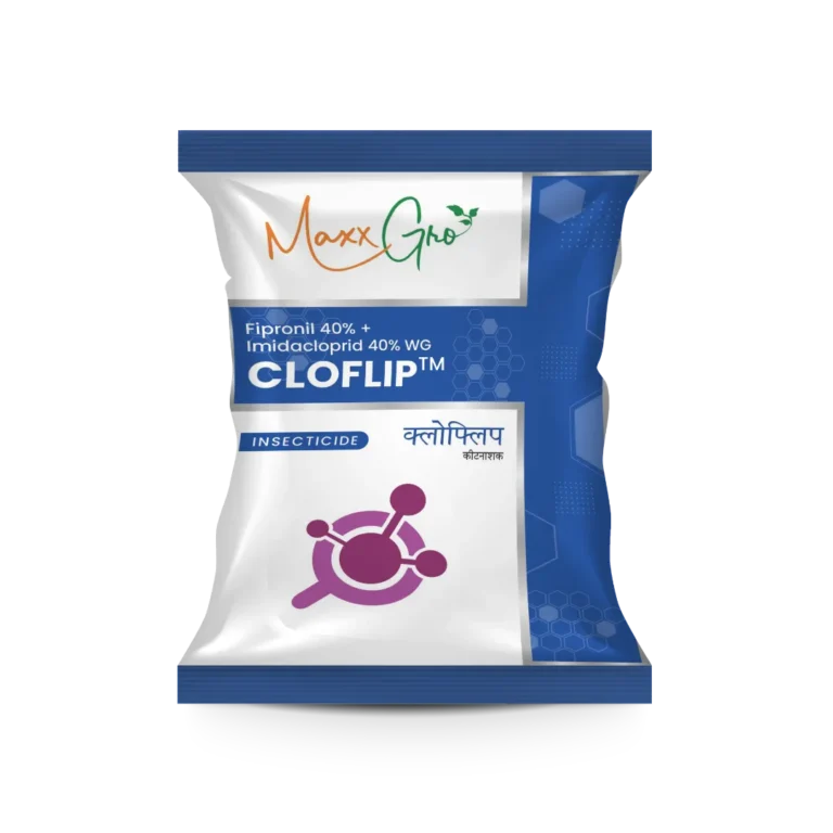 Cloflip Fipronil 40% + Imidacloprid 40% WG insecticide pouch pack by MaxxGro Agrology Limited